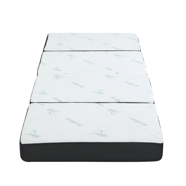 Giselle Bedding Portable Mattress Folding Foldable Foam Floor Tri 180Cm