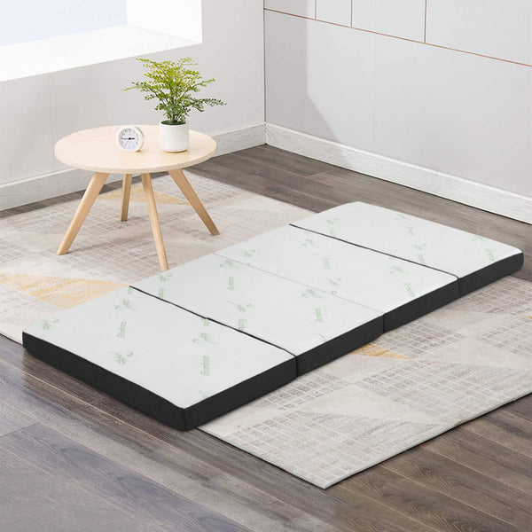 Giselle Mattress Folding Foldable Foam Floor Tri 180Cm Sleeping Mats