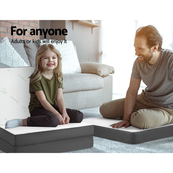 Giselle Folding Foam Mattress Bamboo Fabric Mattresses