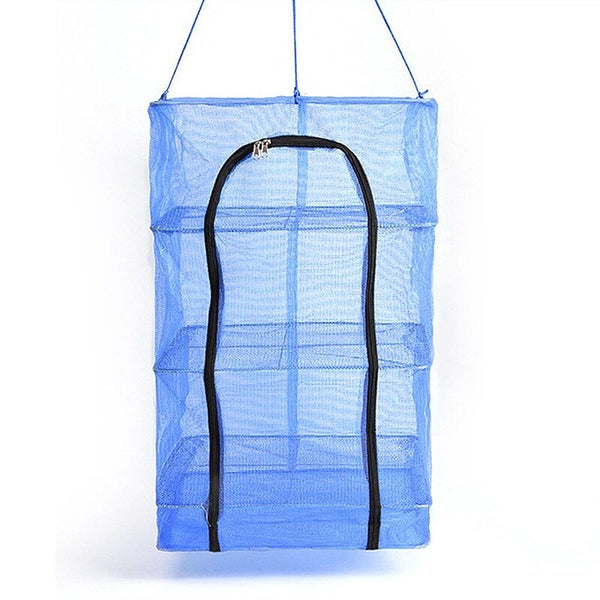 Foldable 4 Layers Fish Drying Rack Grow Tents Dry Racks & Shelves