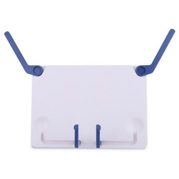 Foldable Adjustable Desktop Sheet Music Stand Holder Table Cook Book Cool White Music Stands