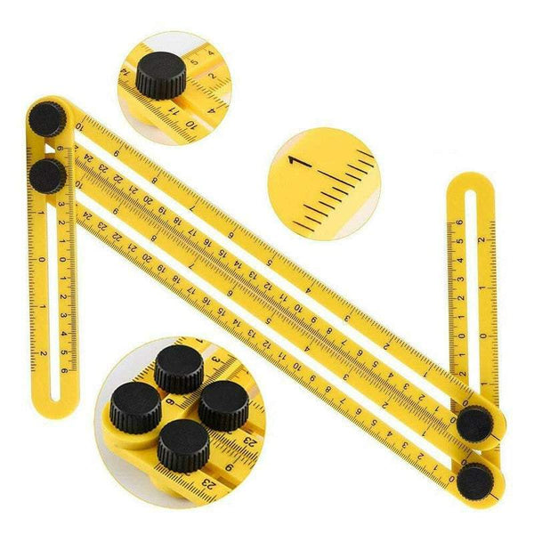 Rulers Foldable Multi Angle Measuring Multifunctional Measuring Tapes & Rulers