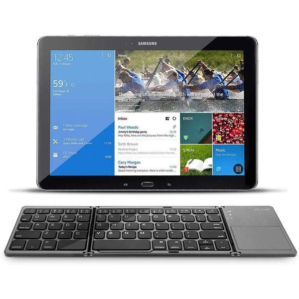 Tablet Keyboards Foldable Bluetooth Jelly Comb Rechargeable Bt Wireless Mini With Touchpad For Pc Samsung Or Other Mobile Phones Keyboards & Keypads