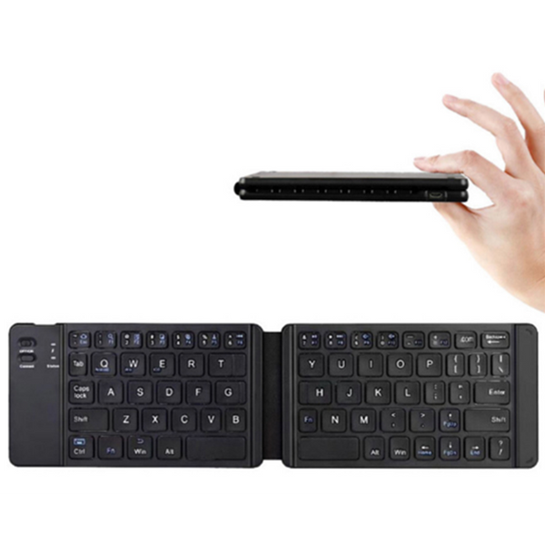 Foldable Bluetooth Keyboard Portable Mini Wireless Mobile Tablet Three System Universal Keyboards