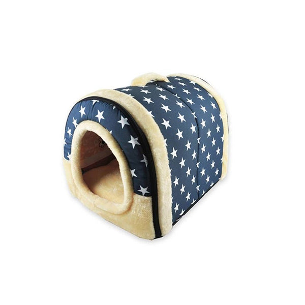 Foldable Cat Bed Cave Non Slip Petrabbit House With Detachable Cushion 6 Pet Beds