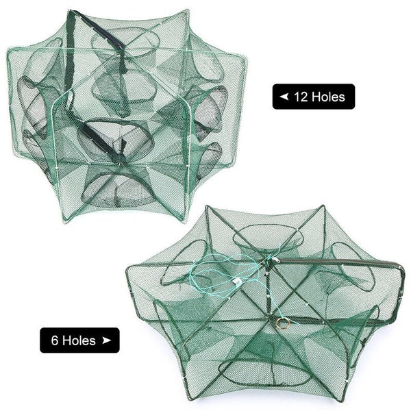 Foldable Fishing Net Hexagon 6 Hole 01