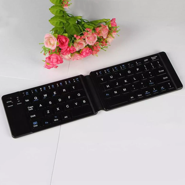 Foldable Bluetooth Keyboard Portable Mini Wireless Mobile Tablet Three System Universal Keyboards