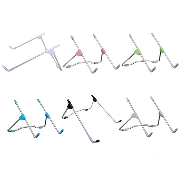 Laptop Tablet Stand Portable Folding Top Anti Skid Angle Height Adjustable Bracket Home Office Stands Holders & Car Mounts