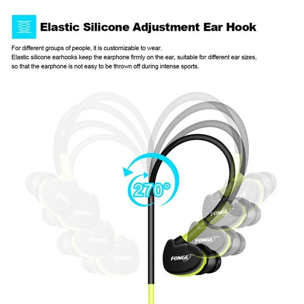 S500 Wired In Ear Waterproof Earphone Wired Earphones