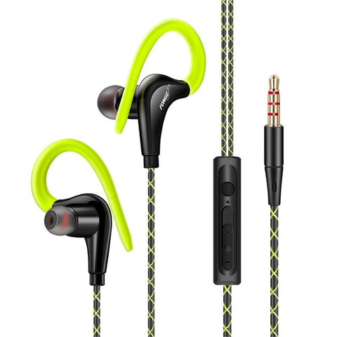 S760 Wired In Ear Waterproof Earphone Green