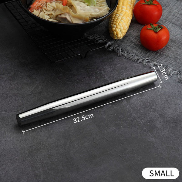 Stainless Steel Rolling Pin For Dough Non Stick Kitchen Roller Pastry Baking Tools Accessories Rolling Pins