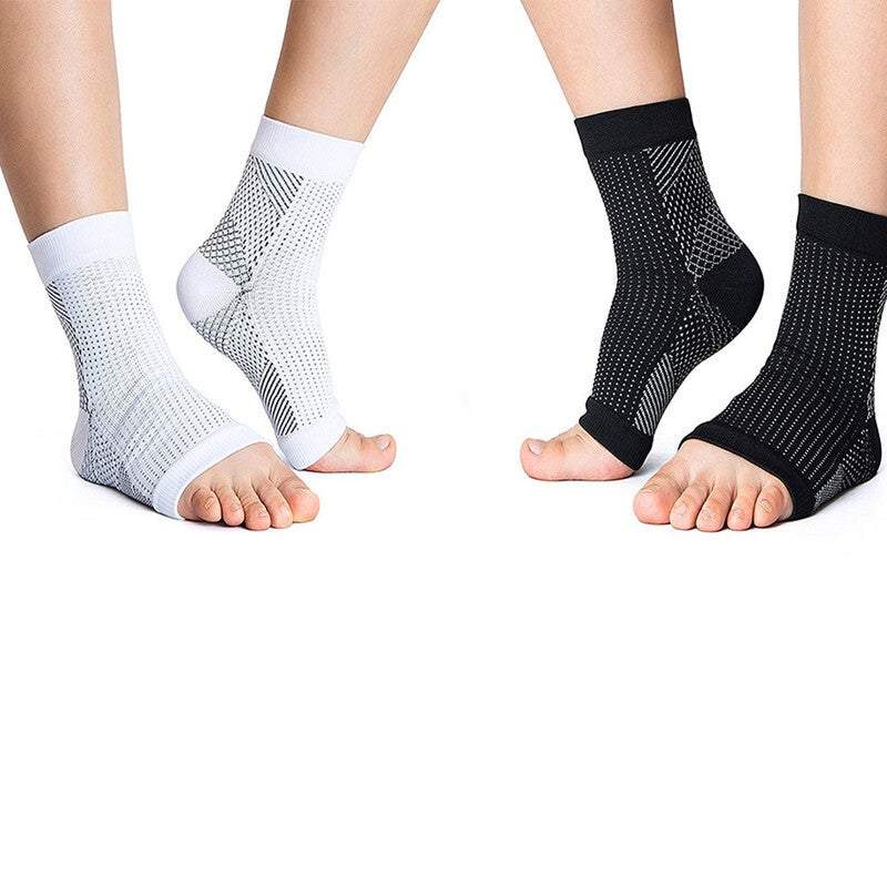 Socks Tights White / Pink Black Foot Ankle Compression For Heel Pain Orthotics Braces & Sleeves