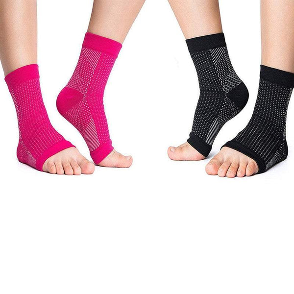Socks Tights White / Pink Black Foot Ankle Compression For Heel Pain Orthotics Braces & Sleeves