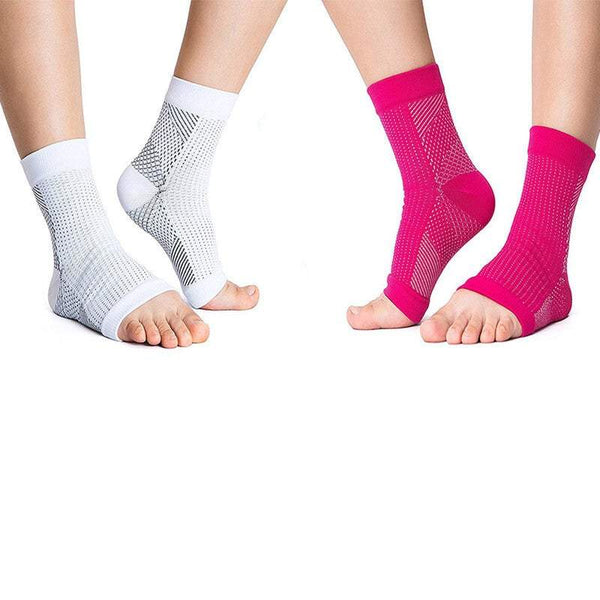 Socks Tights White / Pink Black Foot Ankle Compression For Heel Pain Orthotics Braces & Sleeves