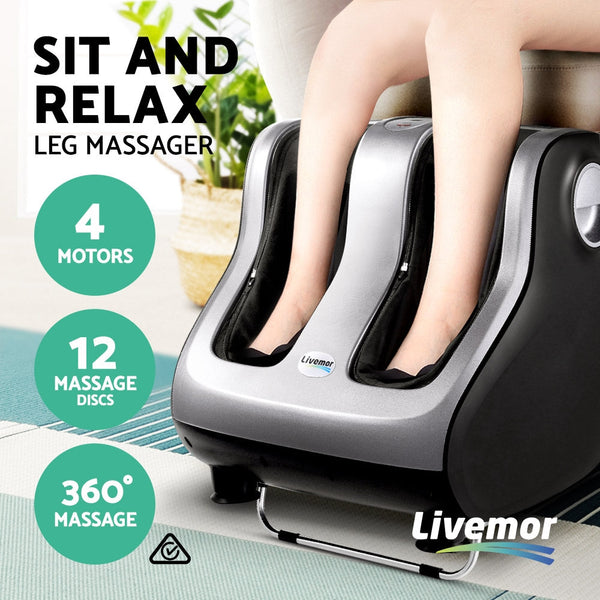 Livemor Foot Massager Silver Massagers