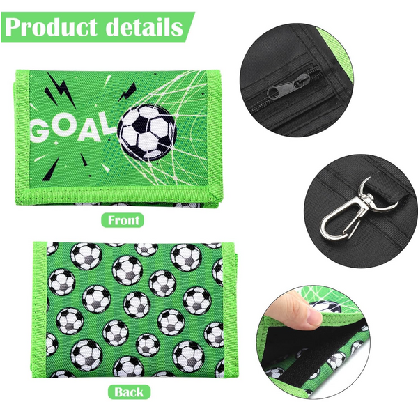Football Pattern Chest Bag For Boys Mini Wallet Coin Purse Bags