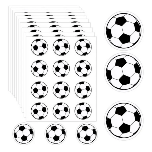 Football Stickers Waterproof Vinyl Suitable For Laptops Bottles Notebooks And Mobile Phones Ideal Gift Players Teams Fans Sports 10 Sheets 120 Pieces