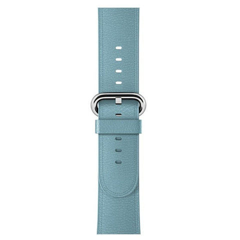 For A Pple Watch 1 2 3 4 5 Universal Leather Strap Blue