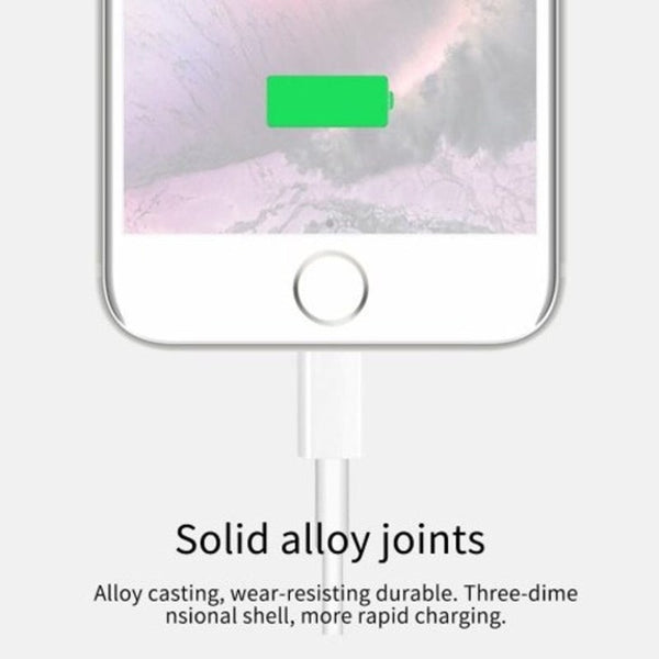 For Apple High Speed Charging Cable Iphone5 / Iphone6 Iphone7 Iphone8 Ipad White Cables & Adapters