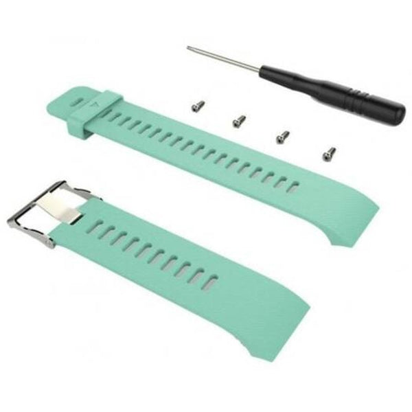 For Garmin Forerunner 35 Replacement Bands With Install Tools Light Aquamarine Watch Bands