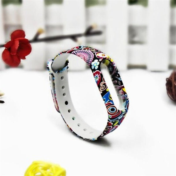 For Mi Band 2 Bracelet Strap Colorful Wristband Replacement Smart Accessories Silicone