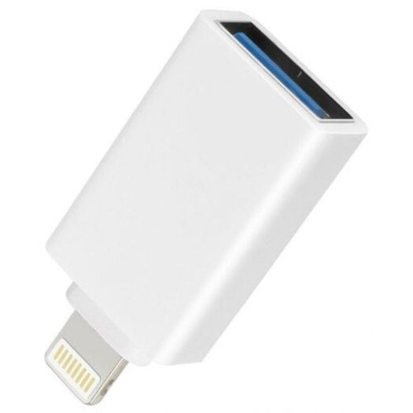 For Adapter 8 Pin To Usb Female Ipad White