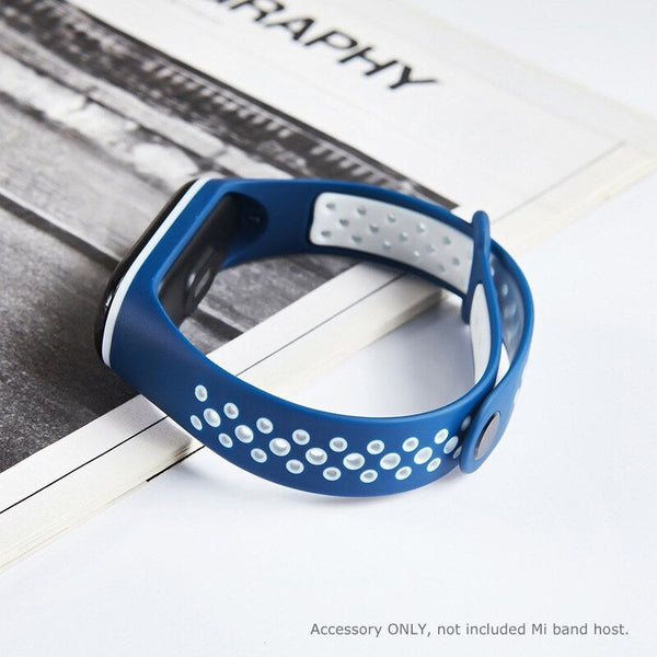 For Xiaomi Mi Band 4 Strap Bracelet Sports Wrist Colorful Wristband Replacement Smart Accessories Black U0026green