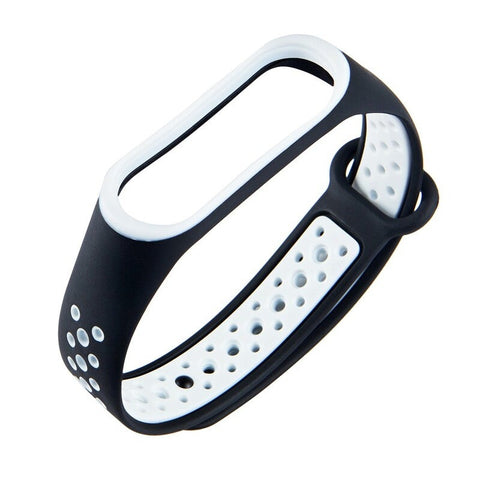 For Xiaomi Mi Band 4 Strap Bracelet Sports Wrist Colorful Wristband Replacement Smart Accessories Black White Watch Bands
