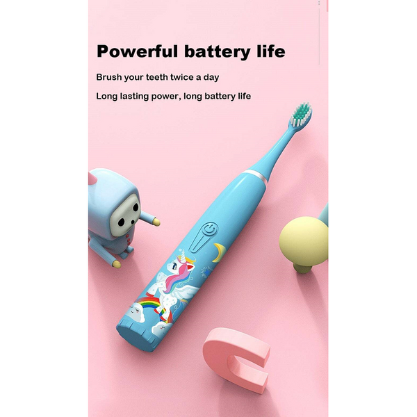 Children Electric Toothbrush Cartoon Pattern Kids Replace Head Ultras Electric Toothbrushes