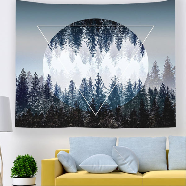 Forest On Wall Tapestry Wgt 211266 Ver S