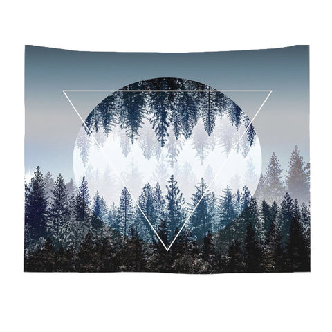 Forest On Wall Tapestry Wgt 211266 Ver S