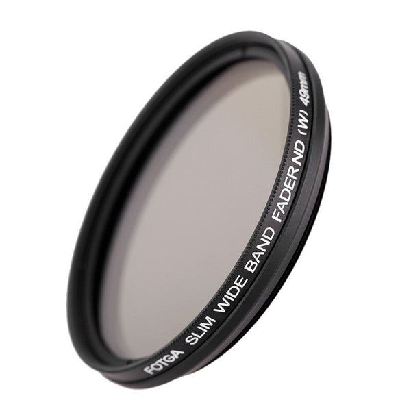49Mm Slim Fader Variable Nd Filter Neutral Density Nd2 To Nd400 Lens Adapters Mounts & Tubes