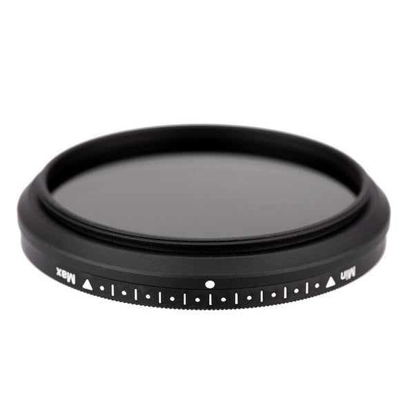 49Mm Slim Fader Variable Nd Filter Neutral Density Nd2 To Nd400 Lens Adapters Mounts & Tubes