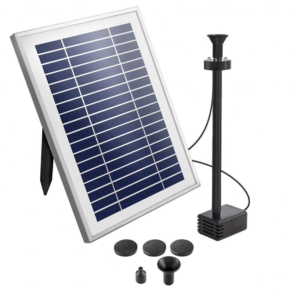 Gardeon Solar Pond Pump With Battery Kit Powered Garden Water Fountain Ponds & Fountain Pumps