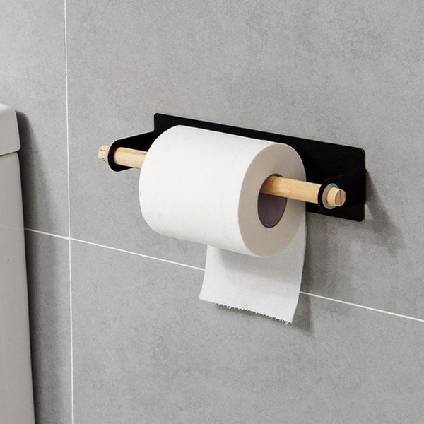 Toilet Roll Paper Towel Holder Storage Rack Tissue Hanger For Kitchen Bathroom Paper Towel Holders