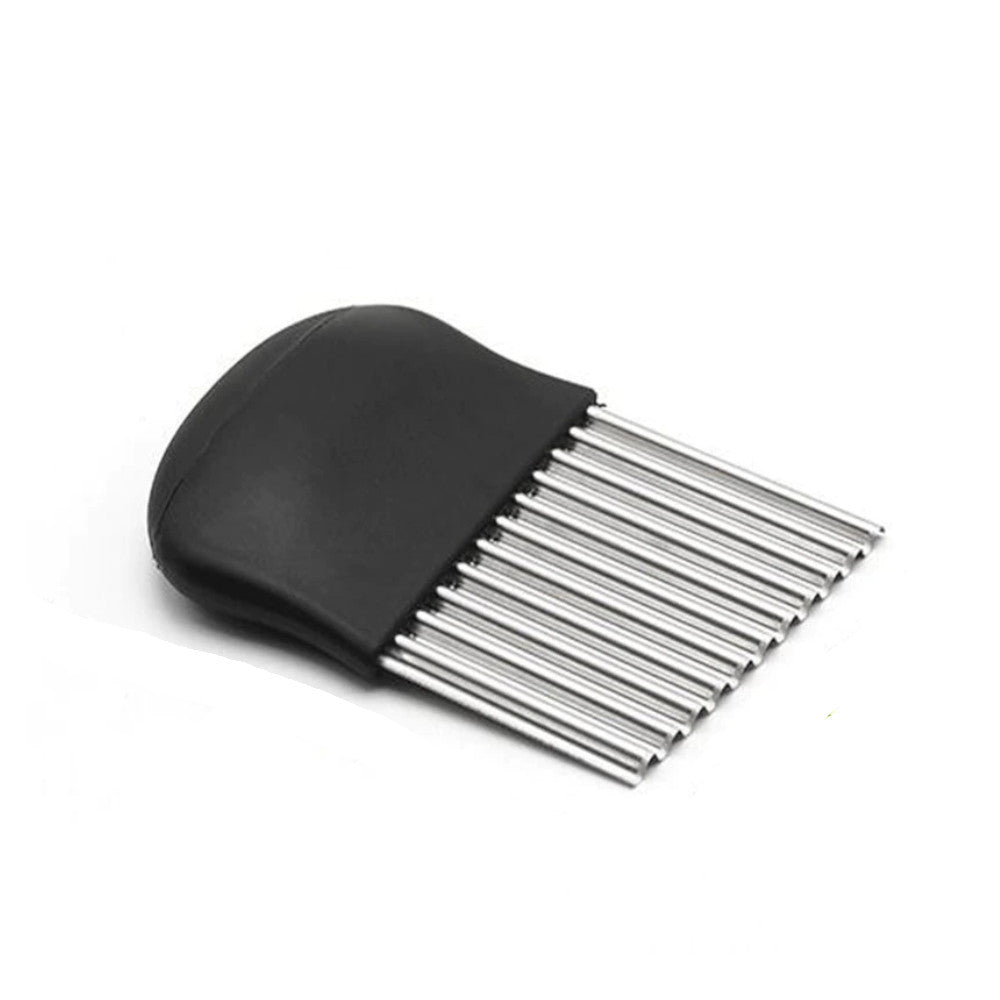 Metal Blade French Fries Cutter Crinkle Chips Potato Slicer Peelers & Slicers