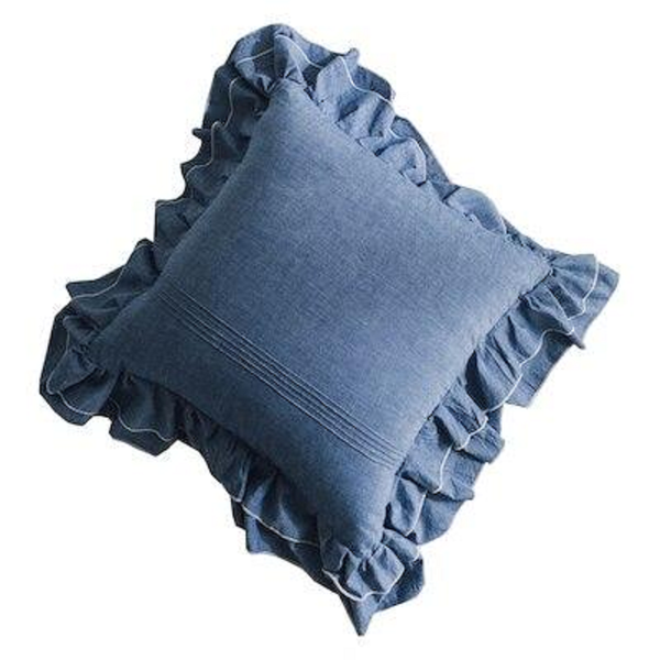 Frill Cushion Cover Simple Decor Cushions & Decorative Pillows