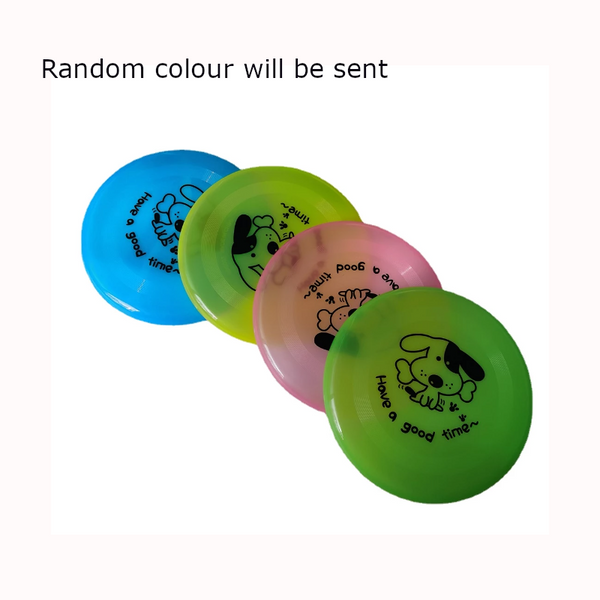 Large Dog Puppy Plastic Frisbee Fetch Flying Disc Training Toy Green Dog Toys