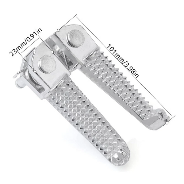Front Footrest Peg Pedal Compatible With Yamaha Yzf R25 R3 Mt25 Mt03 2014 2023 Motorcycle Bracket (Color : Left Bracket) Other Motorcycle Accessories