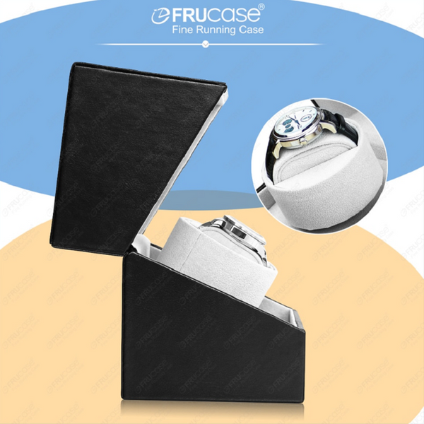 Single Watch Pu Leather Winder For Automatic Watches Watch Winders