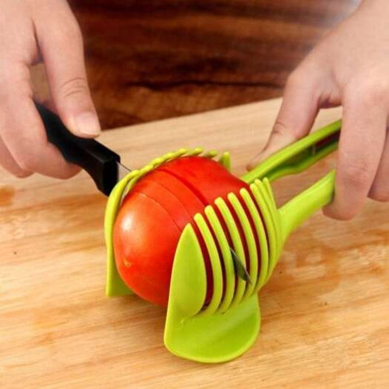 Fruit / Egg Slicer Holder Green Peelers & Slicers