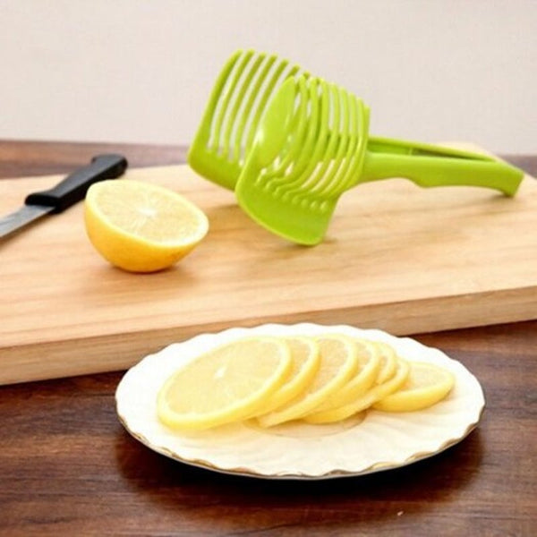 Fruit / Egg Slicer Holder Green Peelers & Slicers
