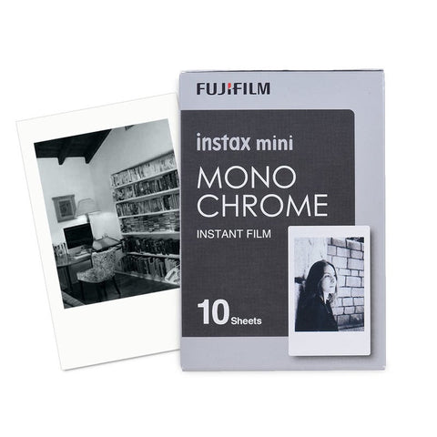 Fujifilm Instax Mini 10 Sheets Monochrome Black Film Photo Paper Instant Print For Mini7s 8 25 50S 70 90 Sp Smartphone Printer 4