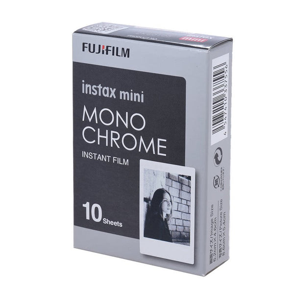 Fujifilm Instax Mini 10 Sheets Monochrome Black Film Photo Paper Instant Print For Mini7s 8 25 50S 70 90 Sp Smartphone Printer 4