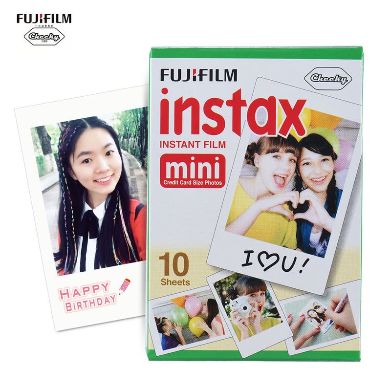 Fujifilm Instax Mini 10 Sheets White Film Photo Paper Snapshot Album Instant Print For 7S 8 25 90