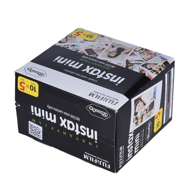Fujifilm Instax Mini 50 Sheets White Film Photo Paper Snapshot Album Instant Print For 7S 8 25 90 3