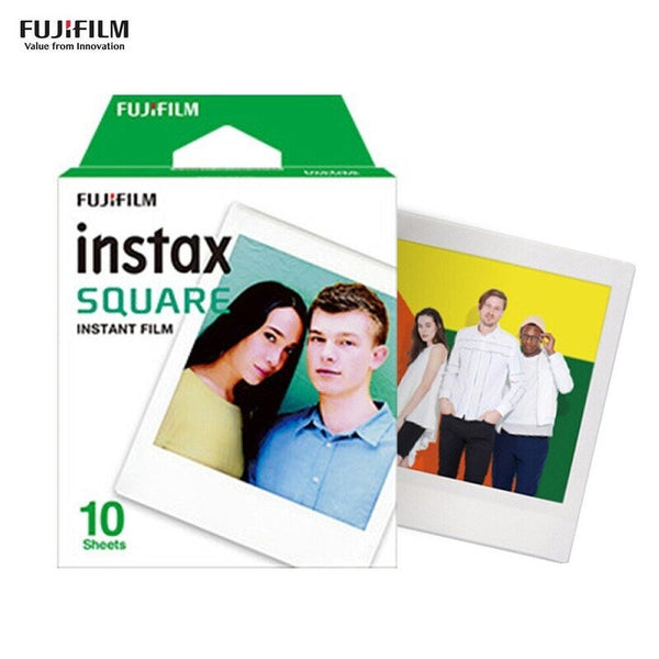 Fujifilm Instax Square Camera Instant Film Photo Paper White