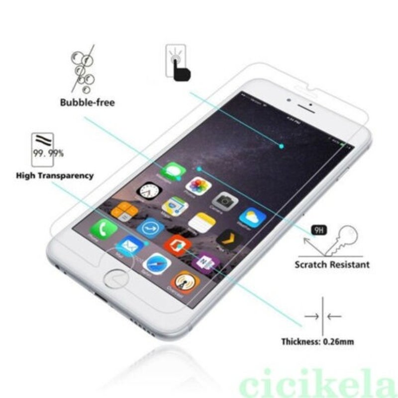 Full Cover Tempered Glass Screen Protective For Iphone 7 Plus Accessory 5 Screen Protectors