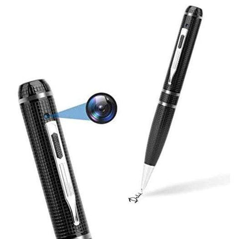 Pen Ink Refills Full Hd 1080P Spy Camera With Photo Shooting Pocket Dvr Suitable For Business And Meetings Sliver