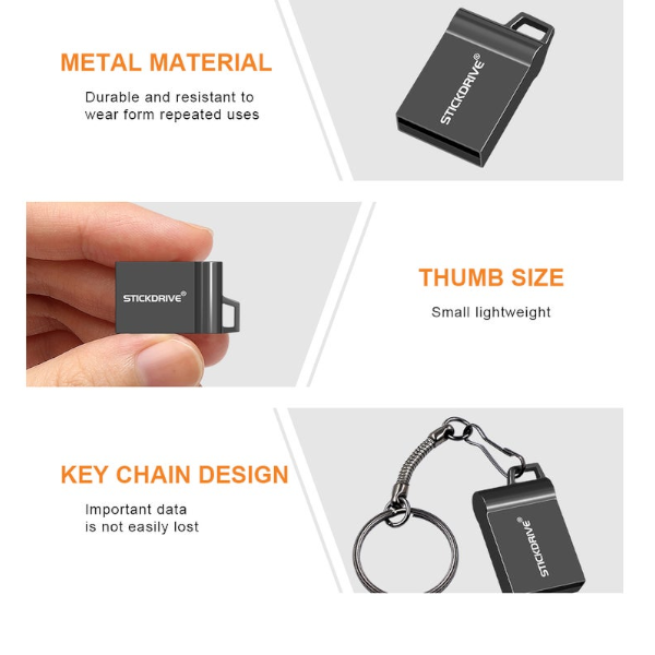 USB Flash Drives Mini Usb Flash Drive 32Gb Super Tiny Pendrive Waterproof Memory Stick